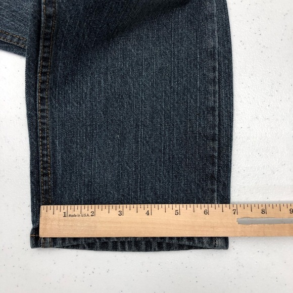 Levis 505 Jeans Boys 10 Husky W30 L26 Blue Denim Regular Fit Classic Youth Kids - Picture 11 of 13